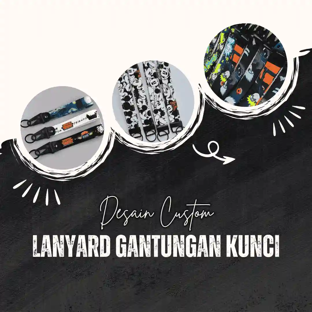 Lanyard Gantungan Kunci Kediri